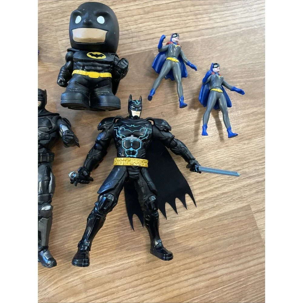 Mattel DC Multiverse Justice League Batman "Batfleck" 6" Action Figure Lot - Picture 4 of 11